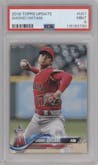 Shohei Ohtani from the 2018 Topps Update set graded by PSA and given an overall grade of 9.