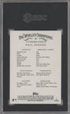 Paul Skenes from the 2024 Topps Allen & Ginter set graded by SGC and given an overall grade of 9.5.