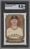 Paul Skenes from the 2024 Topps Allen & Ginter set graded by SGC and given an overall grade of 9.5.