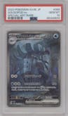 Golisopod ex from the 2023 Pokemon SV JPN set graded by PSA and given an overall grade of 10.