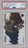 Anthony Edwards from the 2023-24 Panini Prizm Monopoly set graded by PSA and given an overall grade of 10.