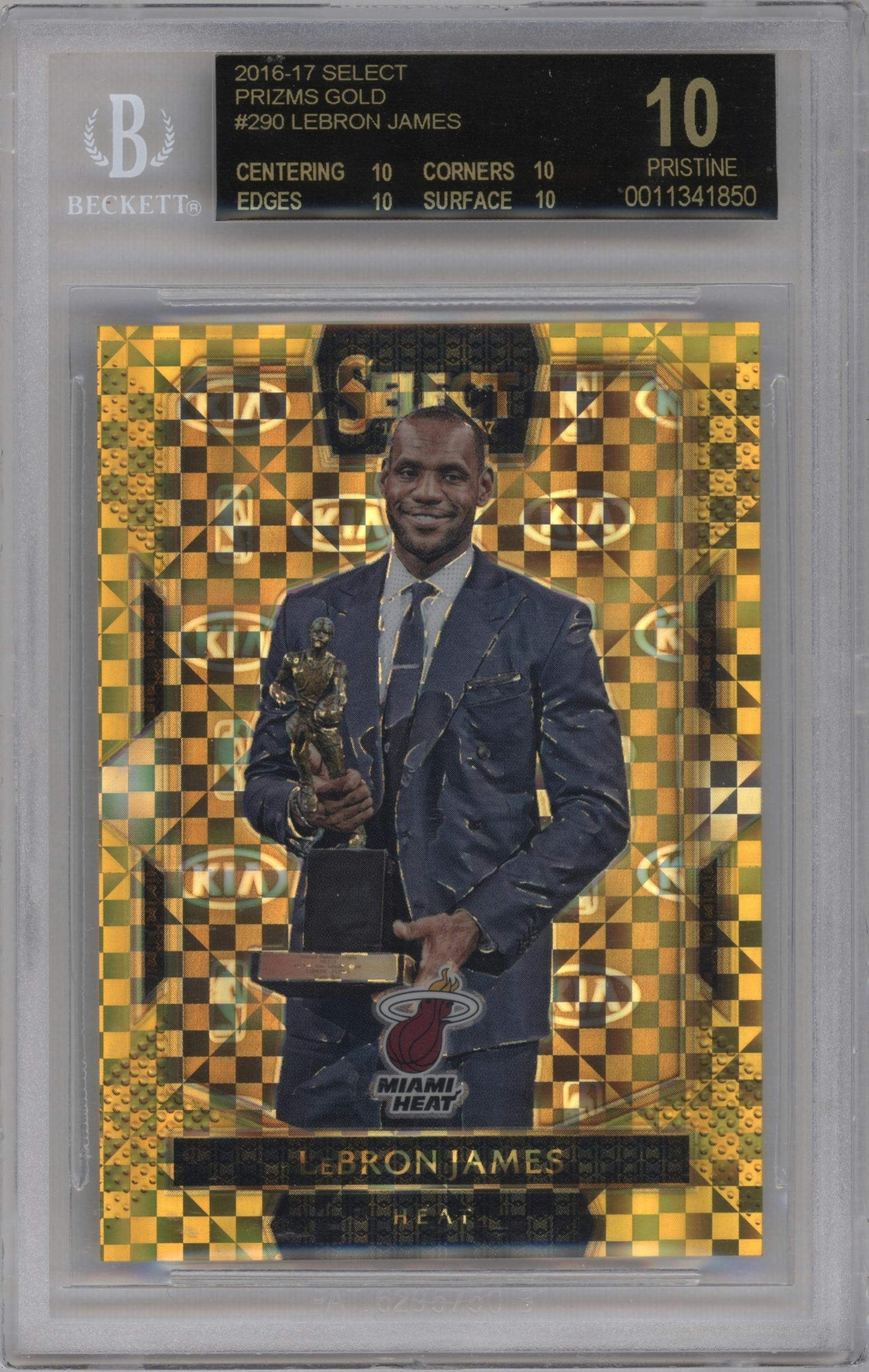 lebron james 17 gold