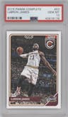 LeBron James from the 2015-16 Panini Complete set graded by PSA and given an overall grade of 10.