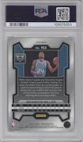 Brandon Miller from the 2023-24 Panini Prizm set featuring a Hyper Prizm parallel graded by PSA and given an overall grade of 9.