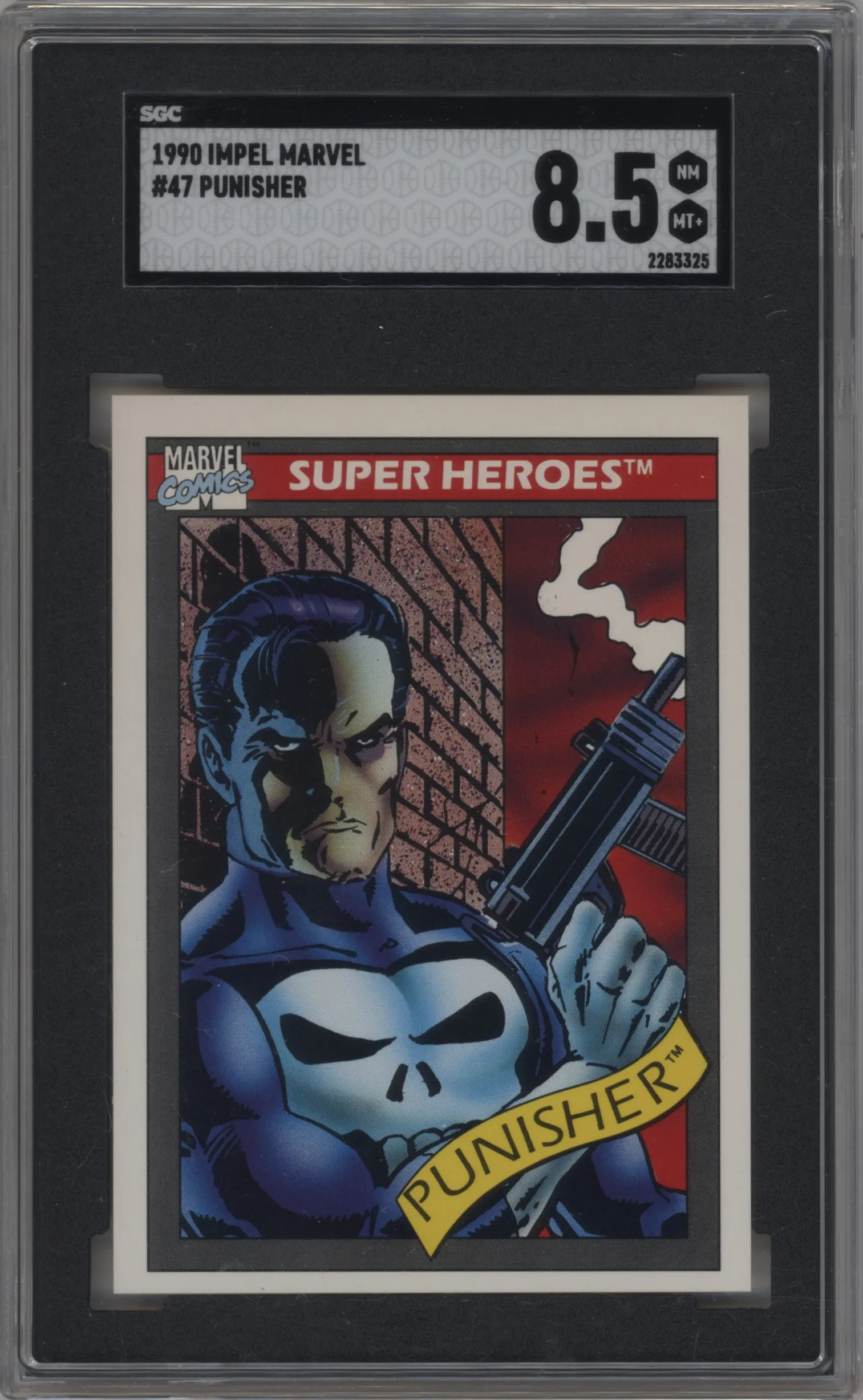 1990 Impel Marvel Universe Punisher SGC 8.5