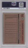 Nolan Ryan from the 1981 Topps set graded by PSA and given an overall grade of 8.