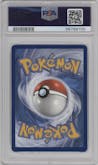 Pikachu V from the 2020 Pokemon SWSH set graded by PSA and given an overall grade of 10.