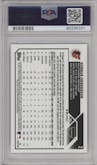 Gunnar Henderson from the 2023 Topps Chrome set graded by PSA and given an overall grade of 10.