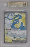 Altaria ex from the 2023 Pokemon SV set graded by Beckett and given an overall grade of 9.5.