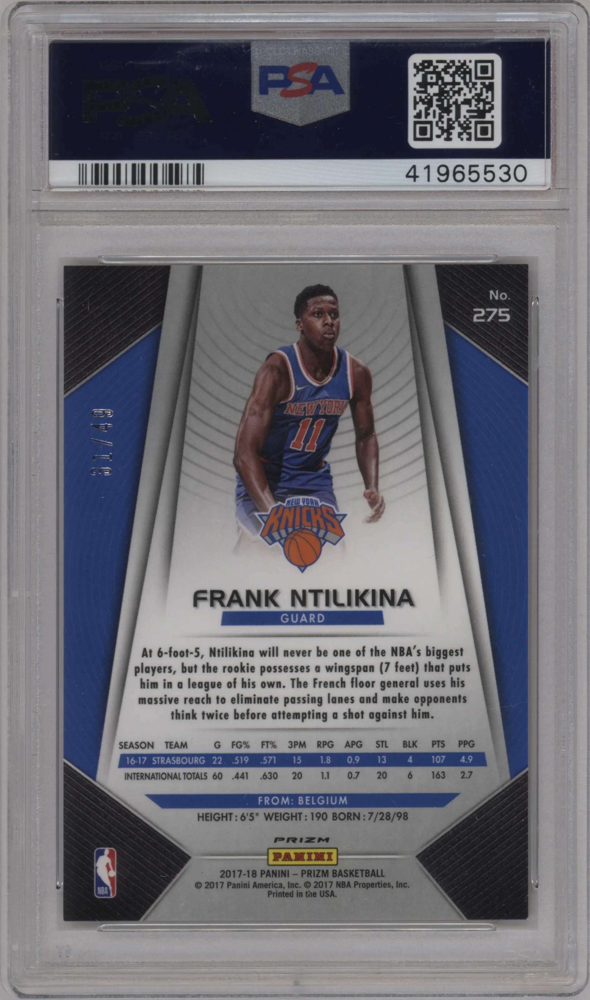 Frank Ntilikina