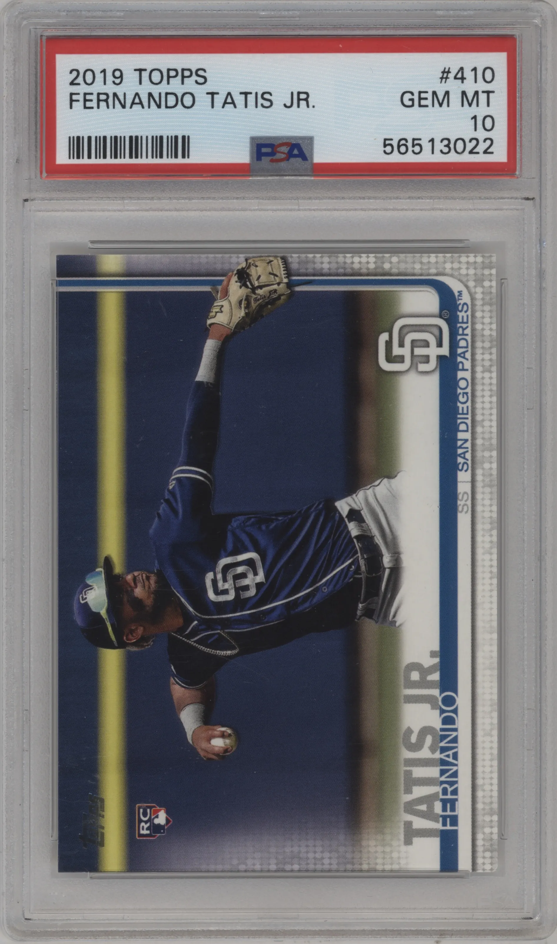 2019 Topps Series 2 Fernando Tatis Jr. PSA 10