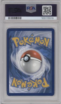Suicune V from the 2023 Pokemon SWSH set graded by PSA and given an overall grade of 10.