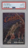 Kobe Bryant from the 1997-98 Topps Finest set graded by PSA and given an overall grade of 10.