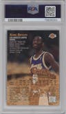 Kobe Bryant from the 1997-98 Topps Finest set graded by PSA and given an overall grade of 10.