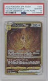 Arceus VSTAR from the 2022 Pokemon SWSH JPN set graded by PSA and given an overall grade of 10.
