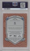 Bobby Witt Jr. from the 2024 Bowman Sterling set featuring a Rose Gold Refractor parallel graded by PSA and given an overall grade of 10.