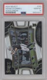 Aidan O'Connell from the 2023 Panini Select set featuring a White Prizm parallel graded by PSA and given an overall grade of 10.