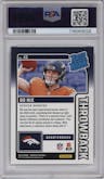 Bo Nix from the 2024 Donruss set graded by PSA and given an overall grade of 10.