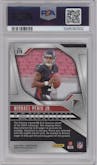 Michael Penix Jr. from the 2024 Panini Prizm set graded by PSA and given an overall grade of 10.