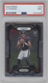 C.J. Stroud from the 2023 Panini Prizm set graded by PSA and given an overall grade of 9.
