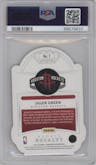 Jalen Green from the 2021-22 Crown Royale set graded by PSA and given an overall grade of 10.