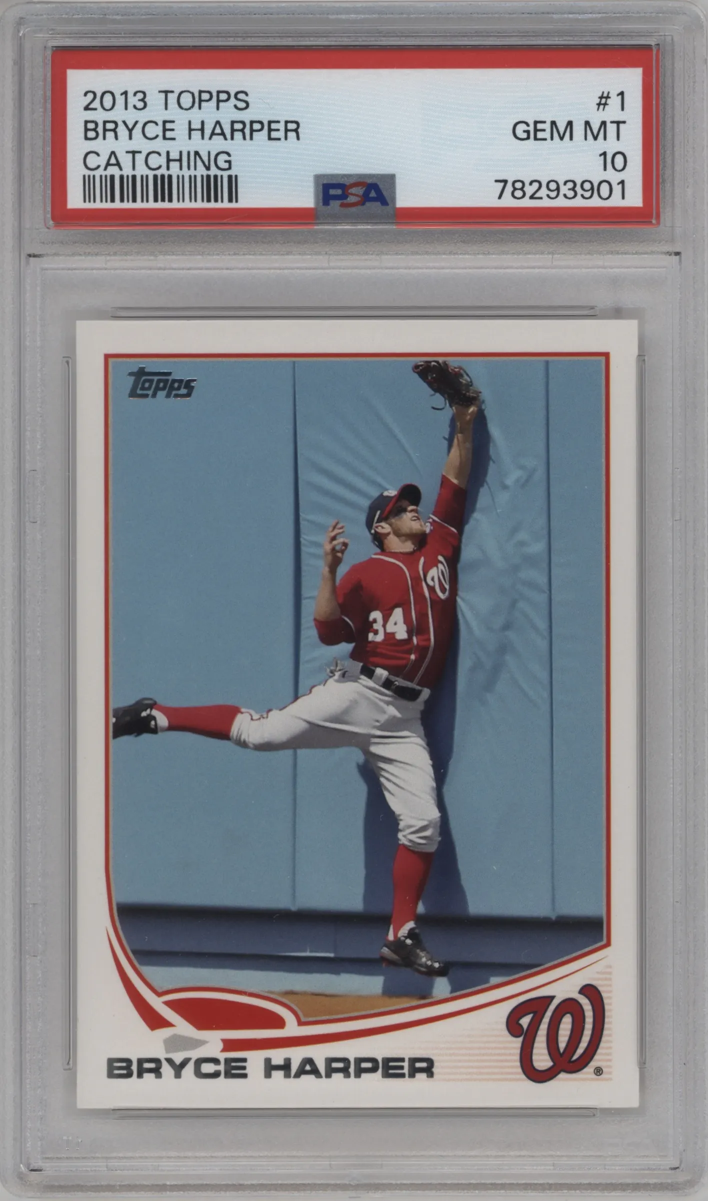 2013 Topps Bryce Harper PSA 10