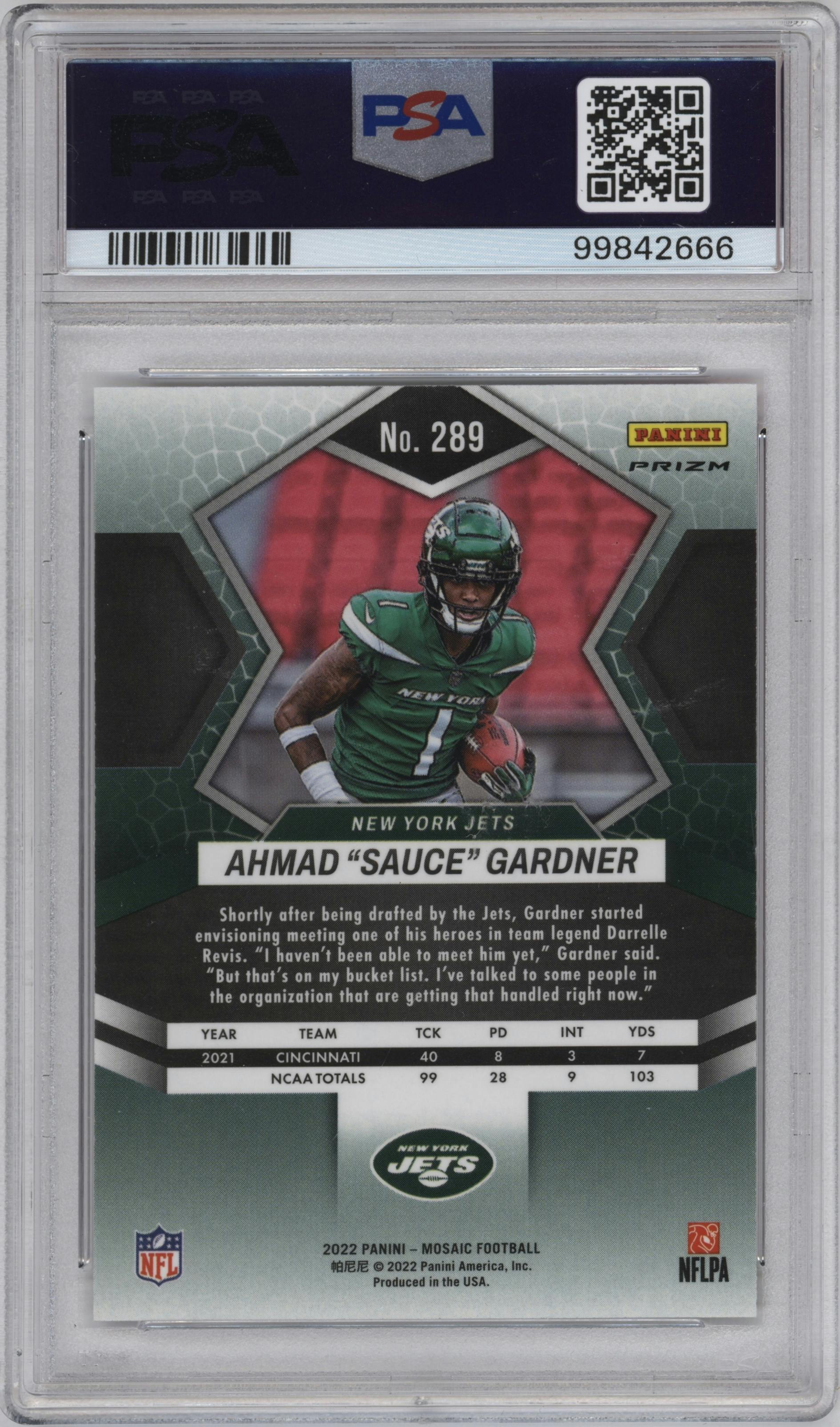 Ahmad "Sauce" Gardner