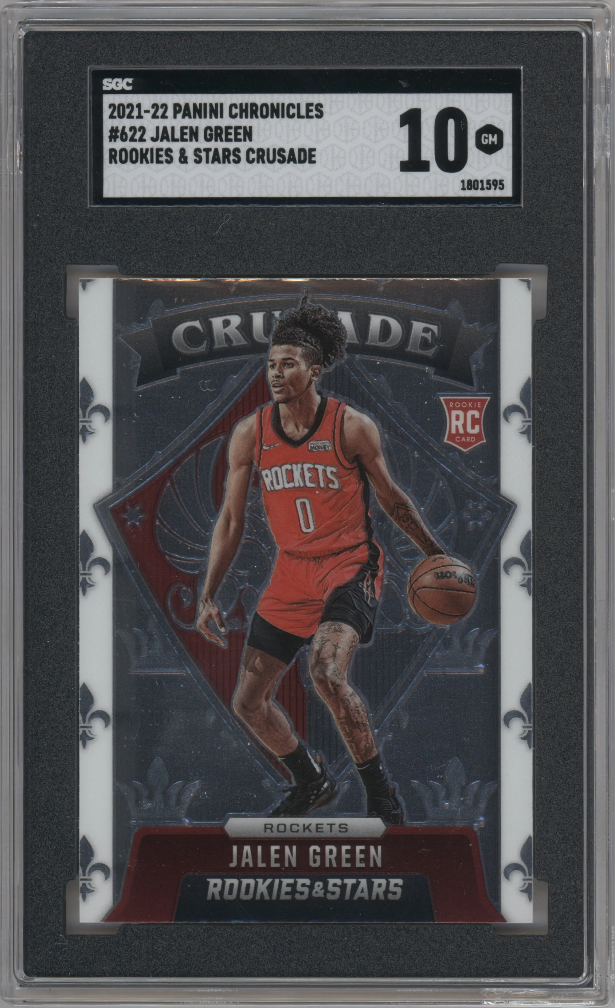 2021 Panini Chronicles Crusade Jalen Green #622 SGC 10