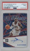 Allen Iverson from the 2023-24 Donruss Optic set graded by PSA and given an overall grade of 9.