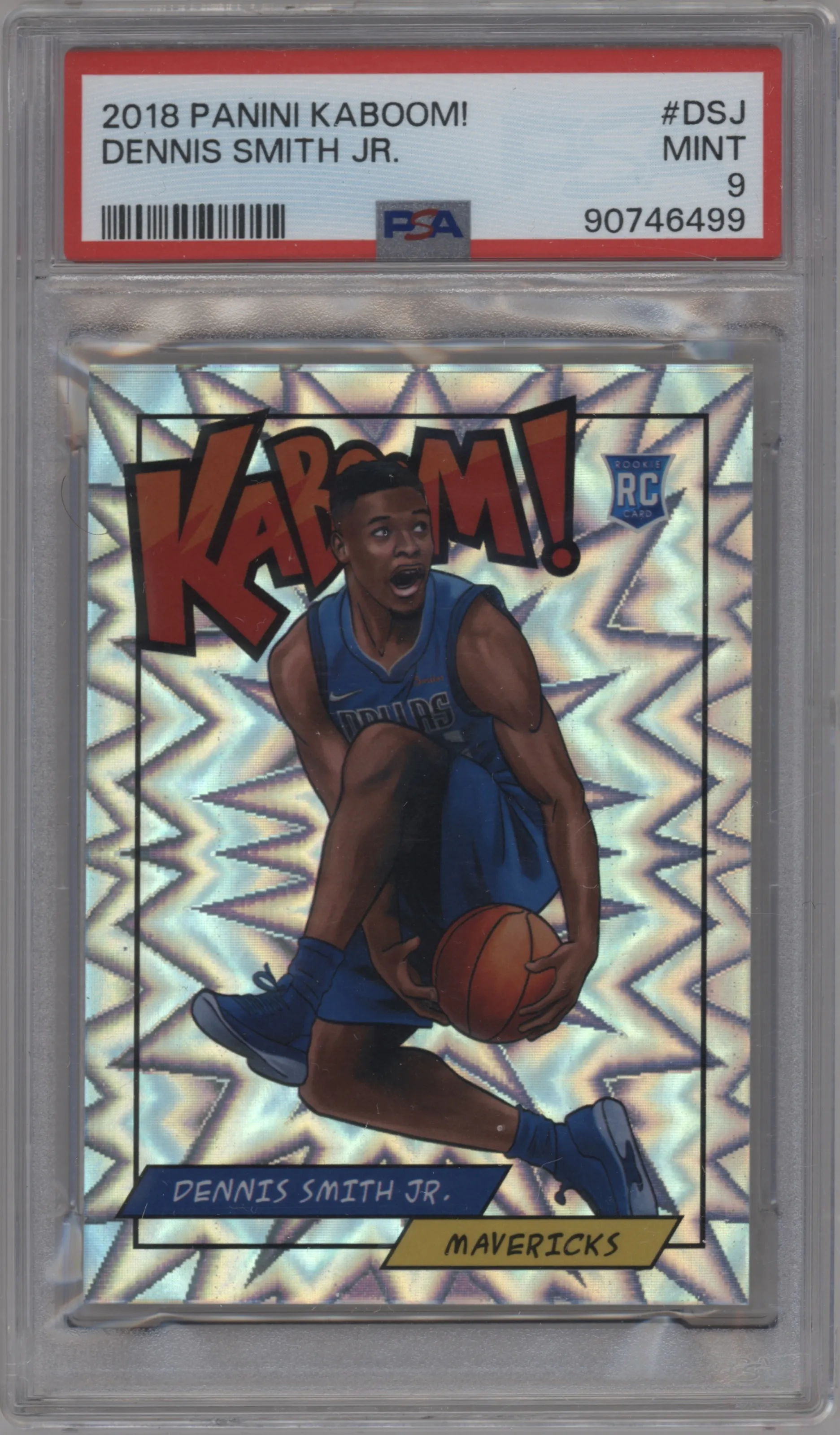2018 Panini Kaboom Rewards Multi-Sport Dennis Smith Jr. PSA 9