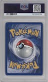 Hitmonchan from the 1999 Pokemon set graded by PSA and given an overall grade of 7.