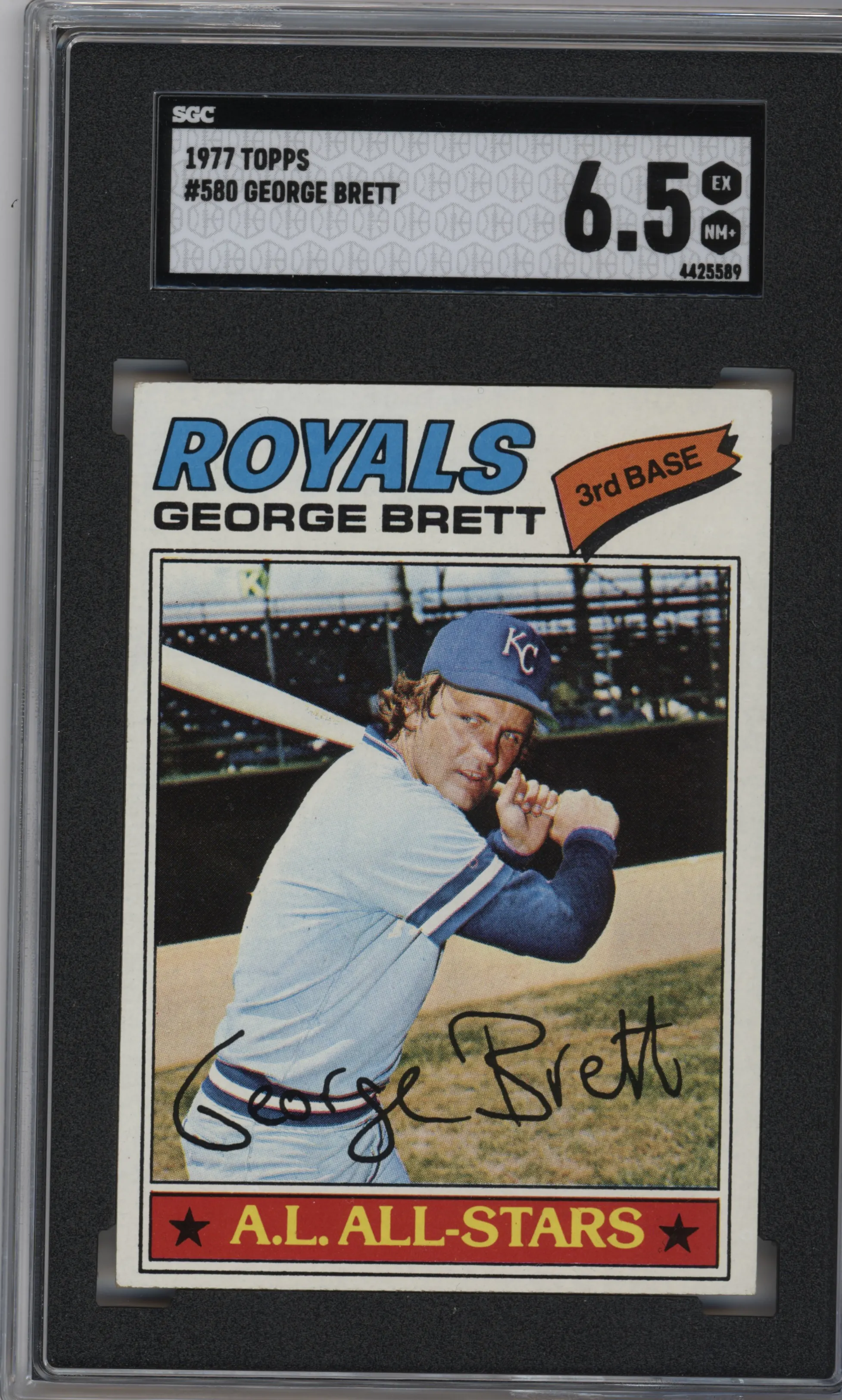 1977 Topps George Brett #580 SGC 6.5