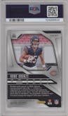 Rome Odunze from the 2024 Panini Prizm set graded by PSA and given an overall grade of 9.