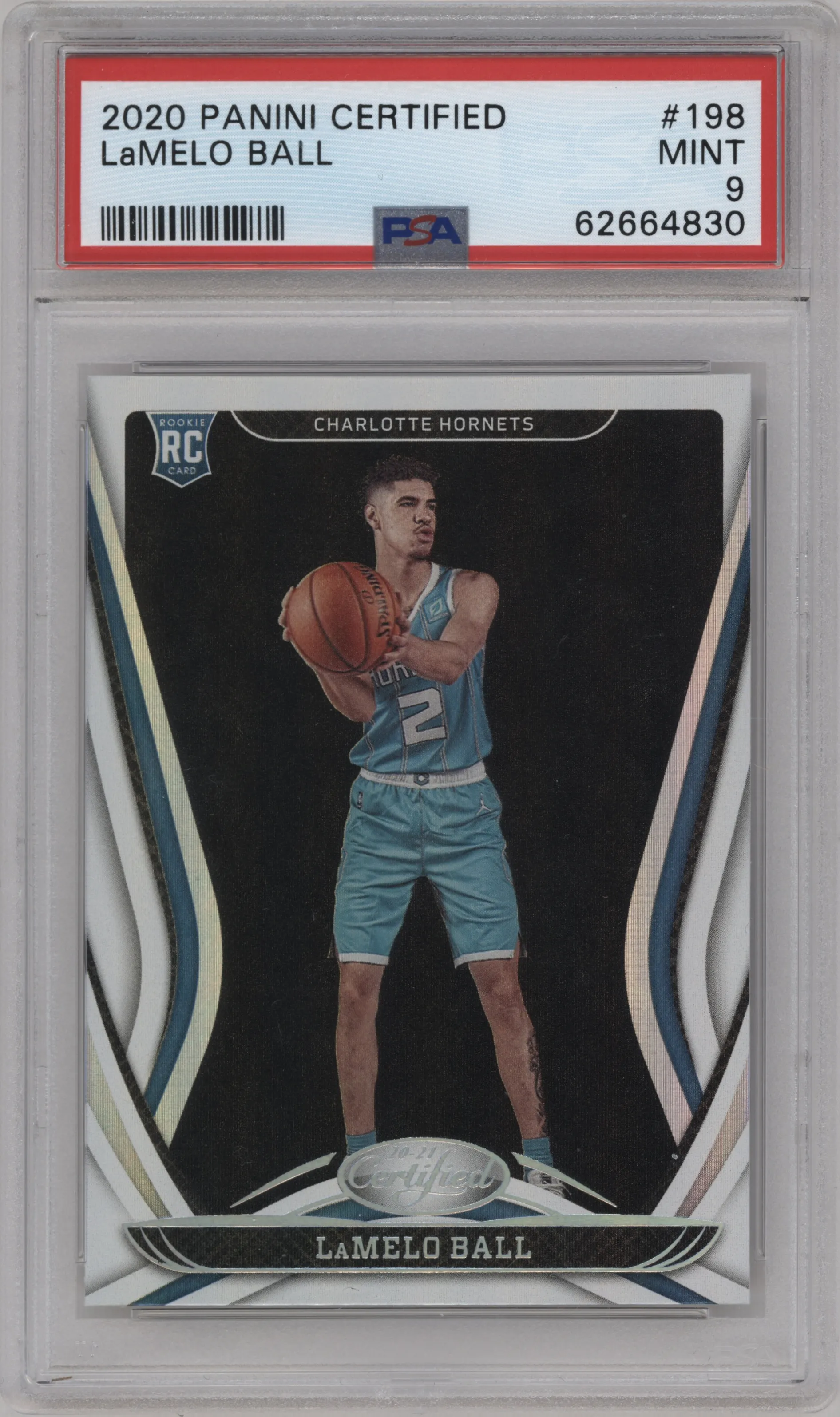 2020 Panini Certified LaMelo Ball PSA 9
