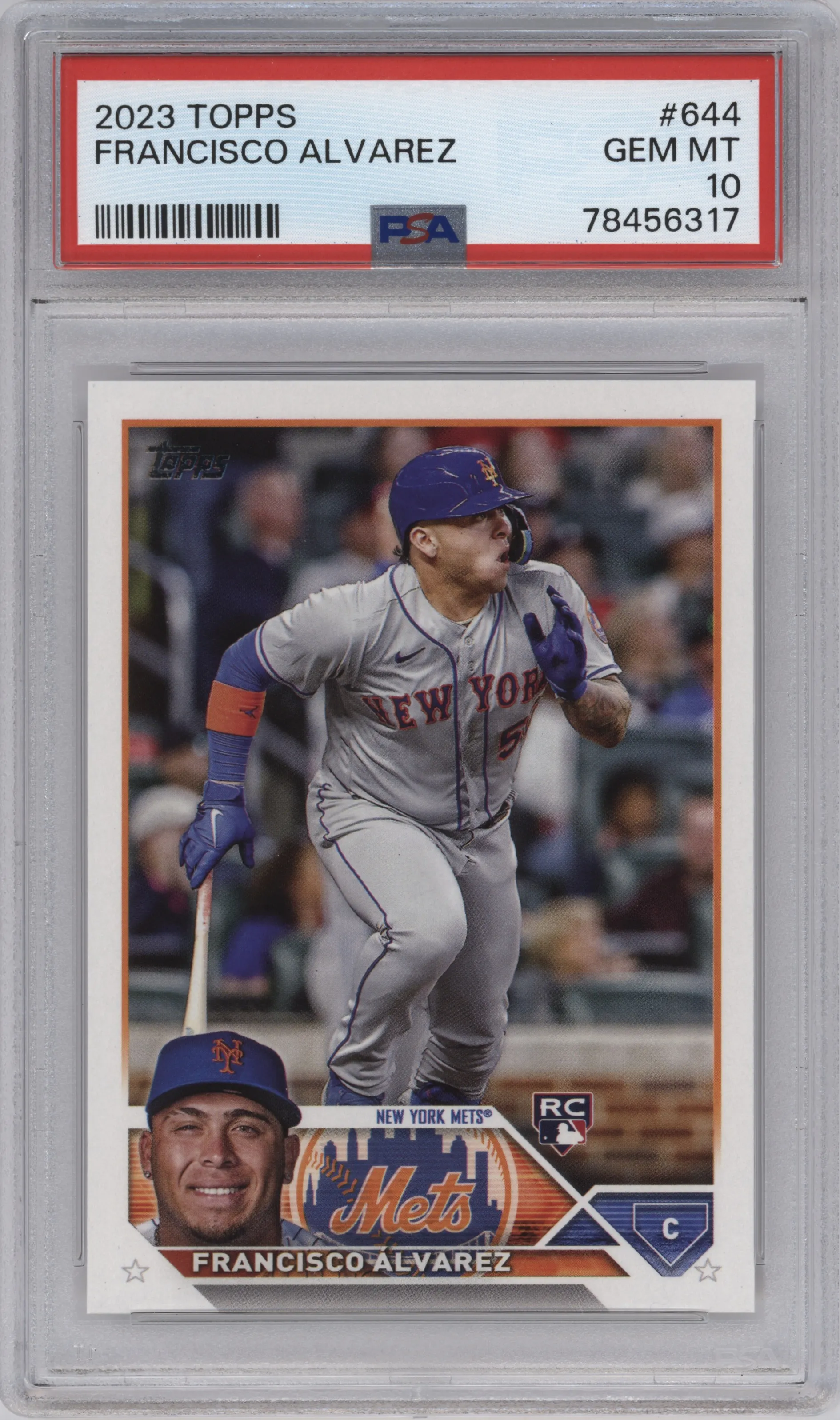 2023 Topps Series 2 Francisco Alvarez PSA 10