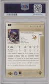 Randy Moss from the 2000 Upper Deck Gold Reserve set graded by PSA and given an overall grade of 10.