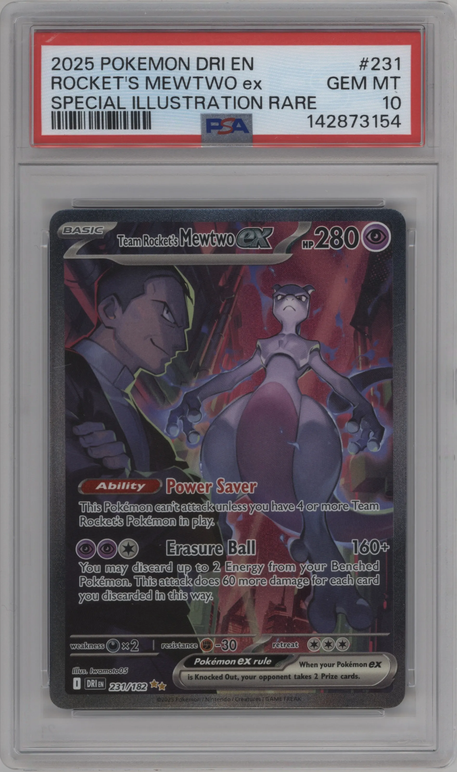 Team Rocket's Mewtwo ex