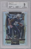 Derrick Henry from the 2016 Panini Select set featuring a Prizm parallel graded by Beckett and given an overall grade of 9.