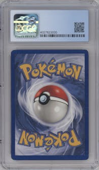 Bulbasaur from the 1999 Pokemon set graded by CSG and given an overall grade of 6.
