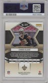 Chris Olave from the 2022 Panini Mosaic set featuring a Genesis parallel graded by PSA and given an overall grade of 9.