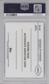 Anthony Richardson from the 2024 Topps Chrome set featuring a Blue Refractor parallel graded by PSA and given an overall grade of 10.