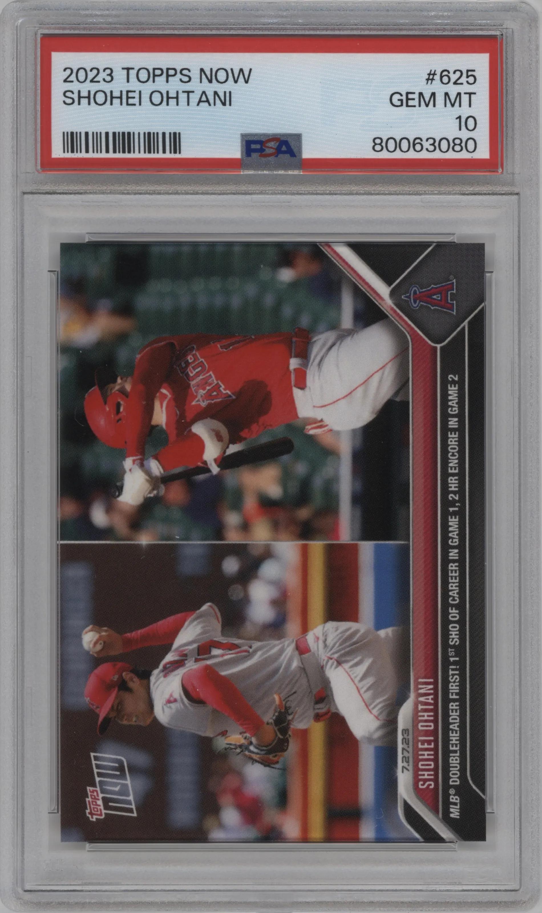 2023 Topps Now Shohei Ohtani #625 PSA 10