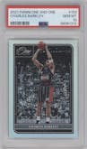 Charles Barkley from the 2021-22 Panini One and One set graded by PSA and given an overall grade of 10.