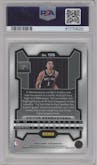 Victor Wembanyama from the 2023-24 Panini Prizm set graded by PSA and given an overall grade of 10.