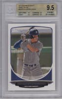 Aaron Judge from the 2013 Bowman Draft Picks & Prospects set graded by Beckett and given an overall grade of 9.5.