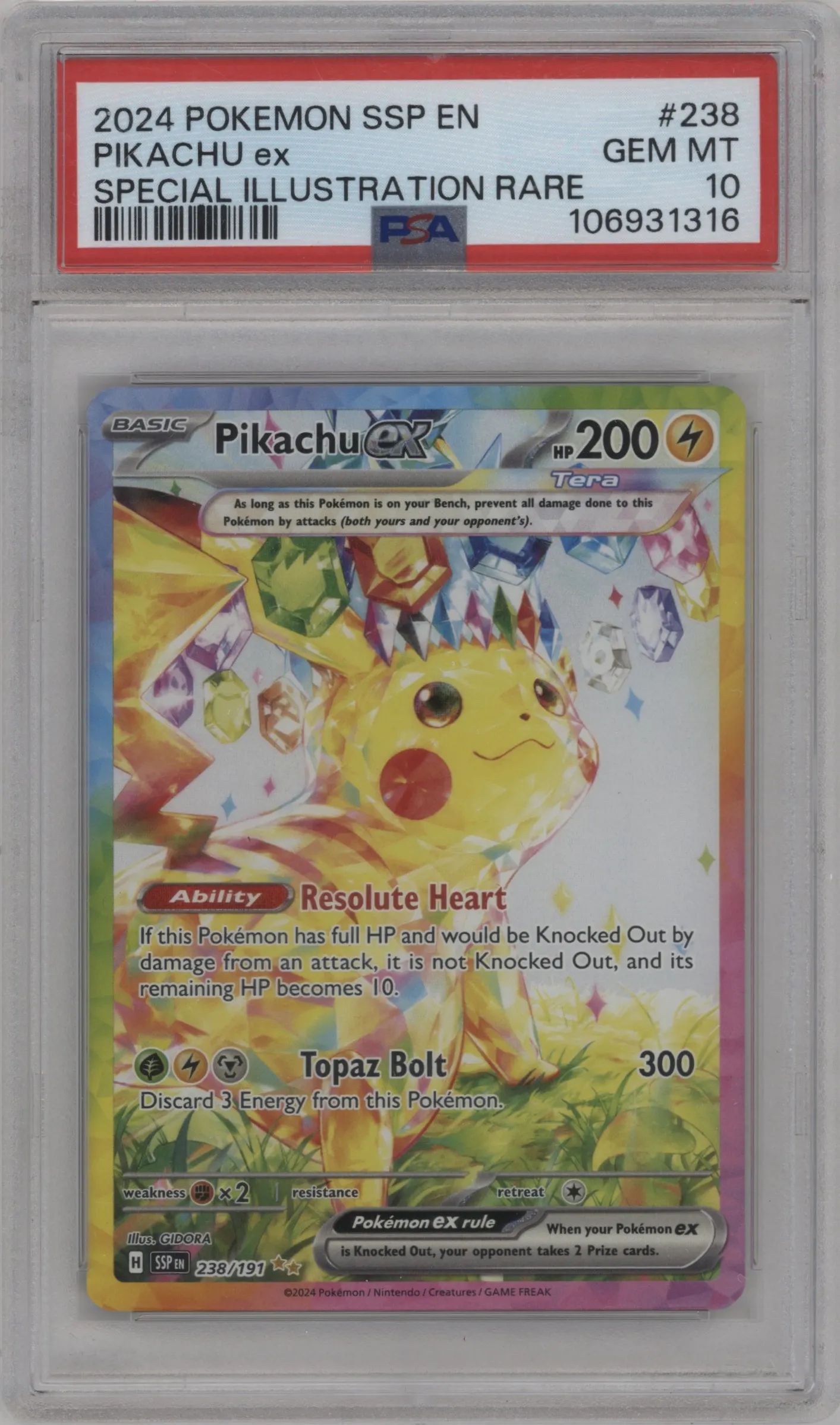 Pikachu ex