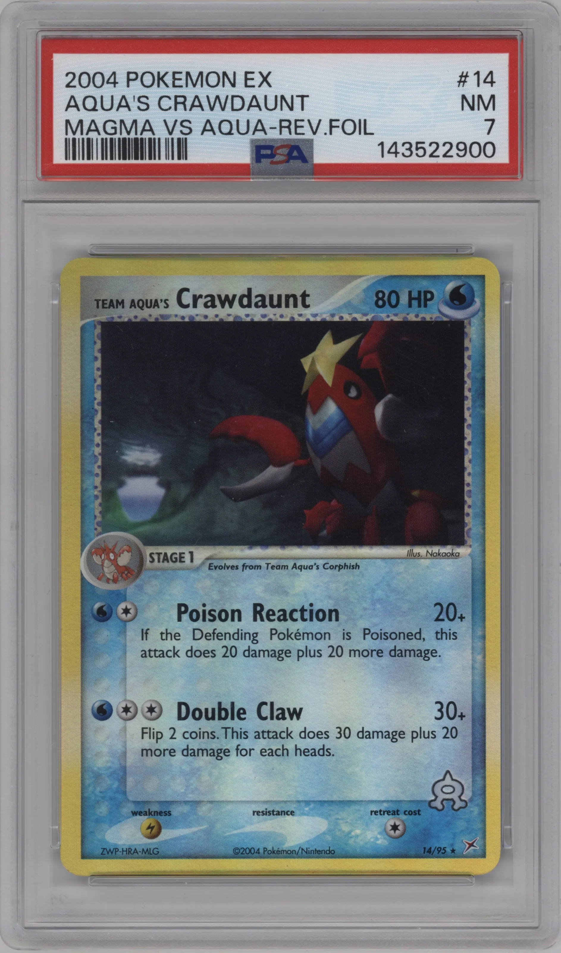 Team Aqua's Crawdaunt