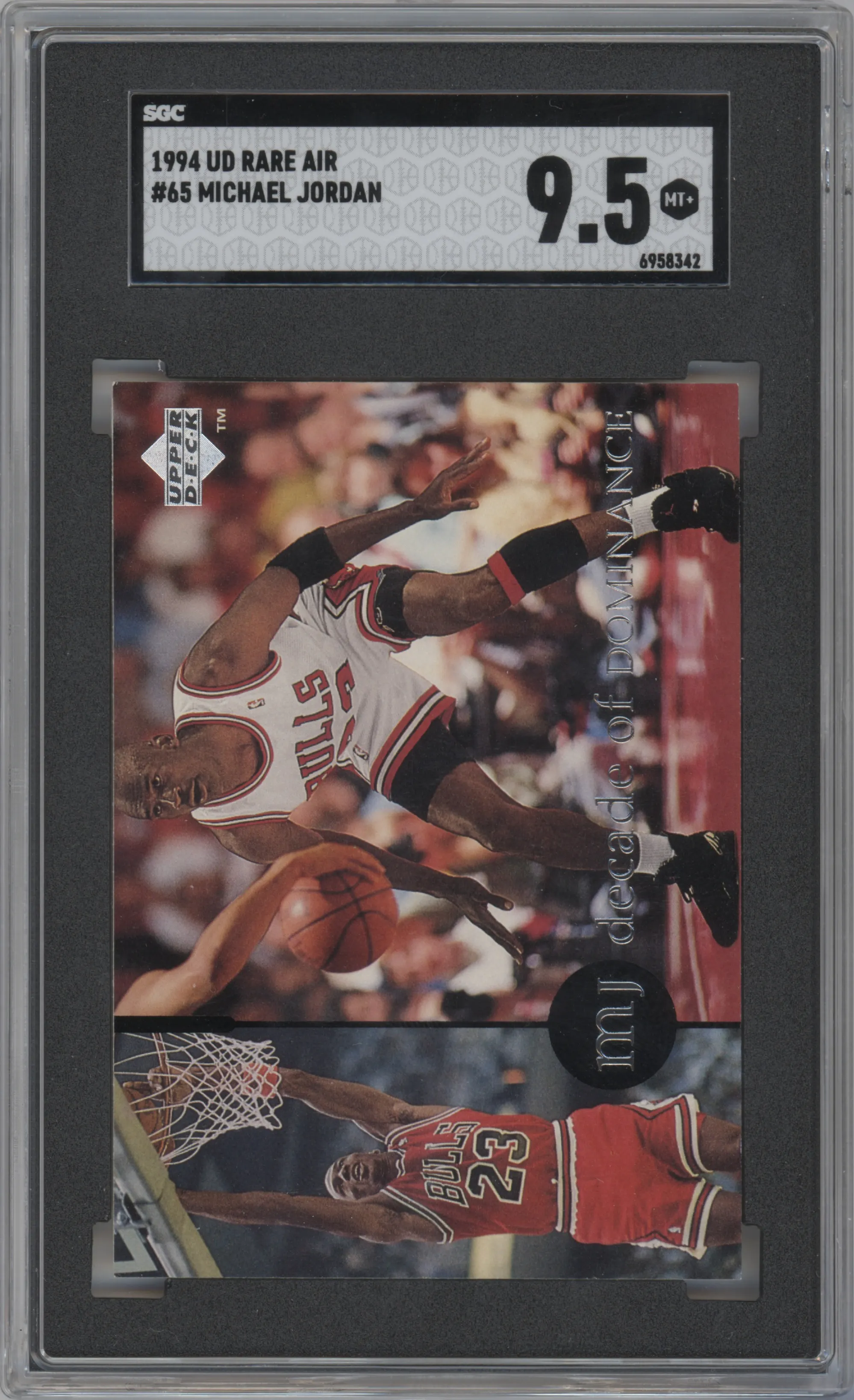 1994 Upper Deck Jordan Rare Air Michael Jordan SGC 9.5