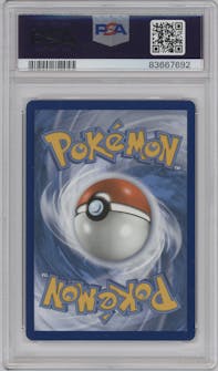 Snorlax from the 2021 Pokemon SWSH set graded by PSA and given an overall grade of 10.