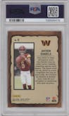Jayden Daniels from the 2024 Panini Mosaic set graded by PSA and given an overall grade of 10.